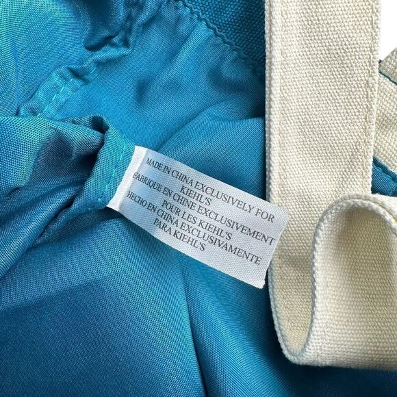 Kiehl’s Limited Edition Designer Tote Bag Shoulder Carry On Janine Rewell - Picture 6 of 6